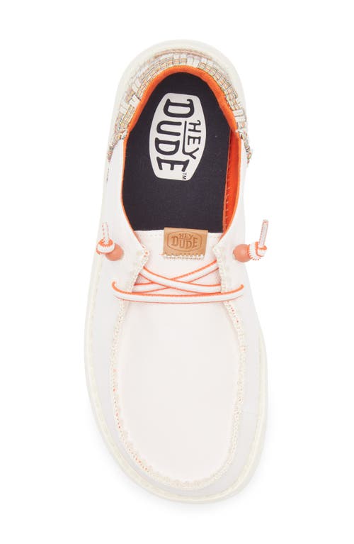 Hey Dude Wendy Funk Jacquard Sneaker In Beige