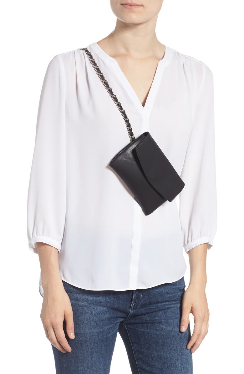 Steve Madden Chain Belt Bag, Alternate, color,