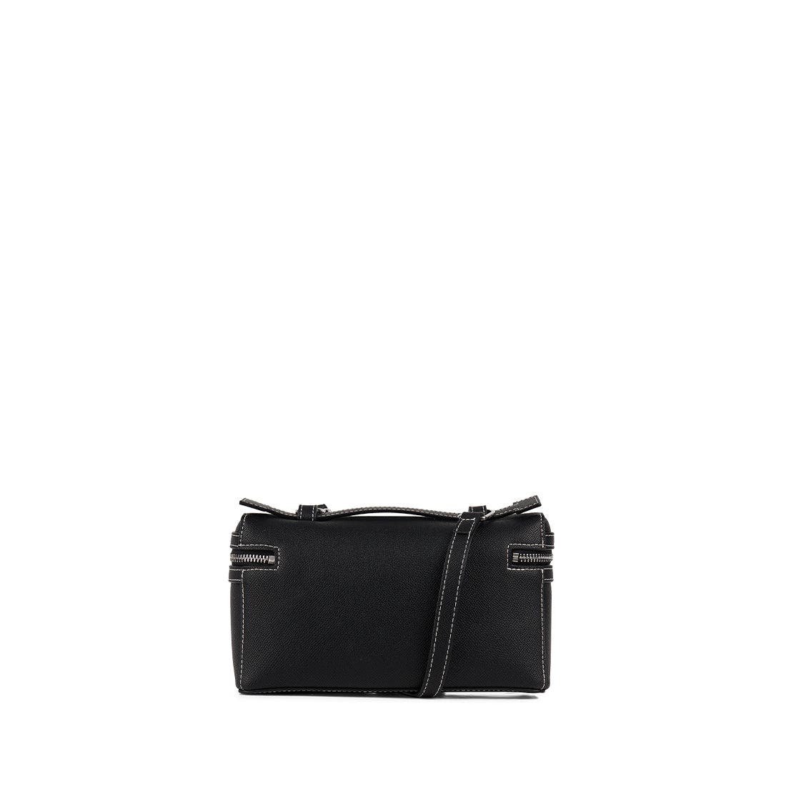 Lambert Elane - Vegan Leather Handbag, Alternate, color, Black