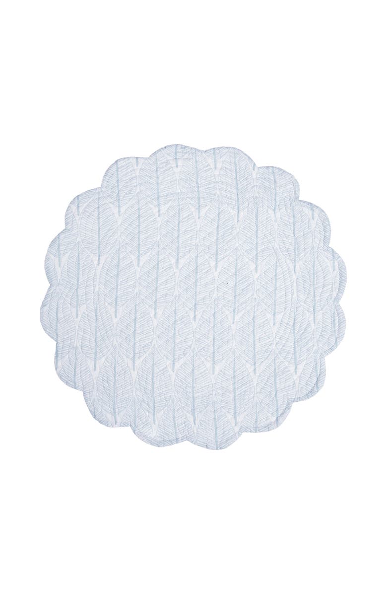 C&F Home Blue Paradise Round Set of 6 Placemats  17", Alternate, color, Blue