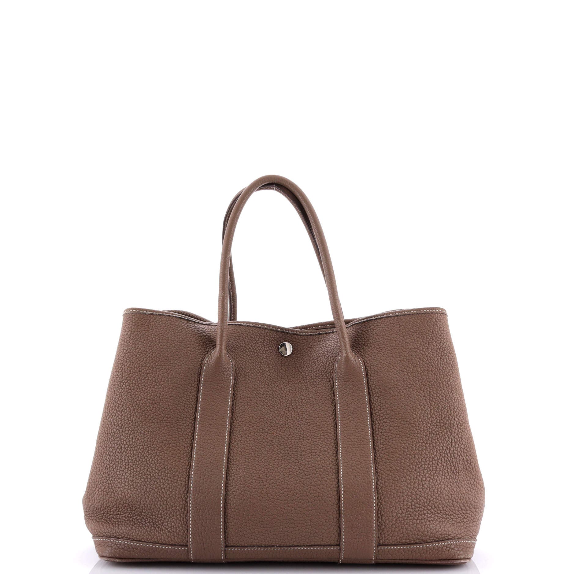 Pre-Owned Hermes Garden Party Tote Leather 36, Alternate, color, 