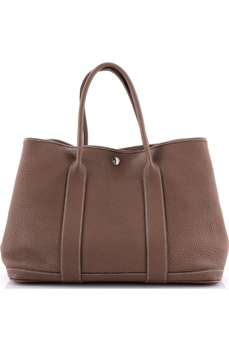 Pre-Owned Hermes Garden Party Tote Leather 36, Alternate, color,