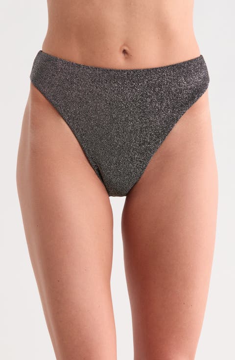 Seashore High Waist Bikini Bottoms