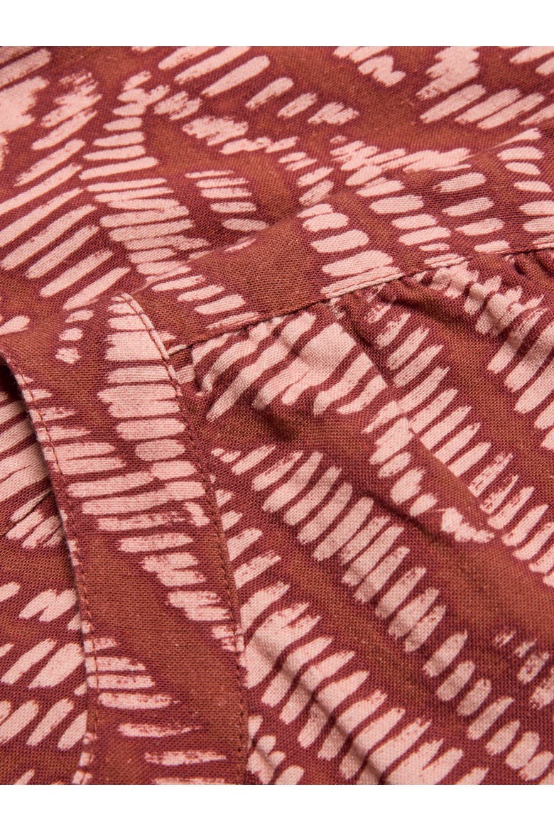 Printed Drop Shoulder Top, Alternate, color, Pink Wavy Animal