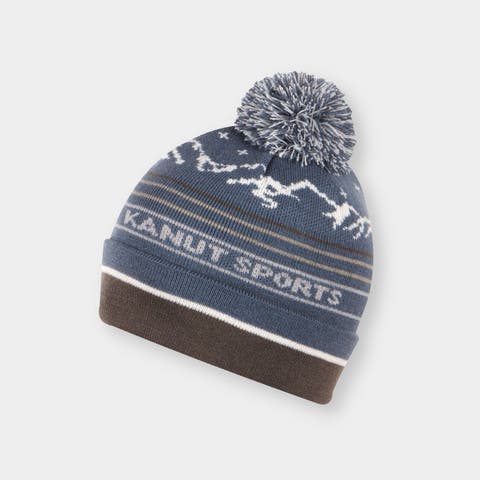 Hollis Men's Mountain Scene Beanie