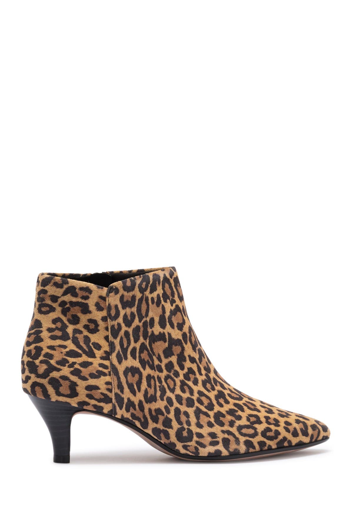 Clarks<sup>®</sup> Linvale Sea Leopard Print Bootie, Alternate, color, 