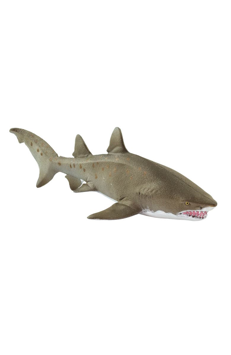 Safari Ltd. Sand Tiger Shark Kids Toy Figure, Alternate, color, NO COLOR