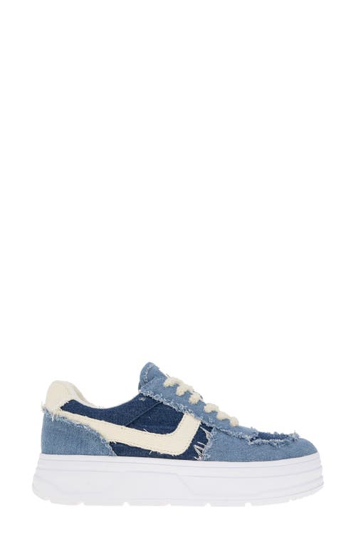 Bcbg Katina Platform Sneaker In Denim