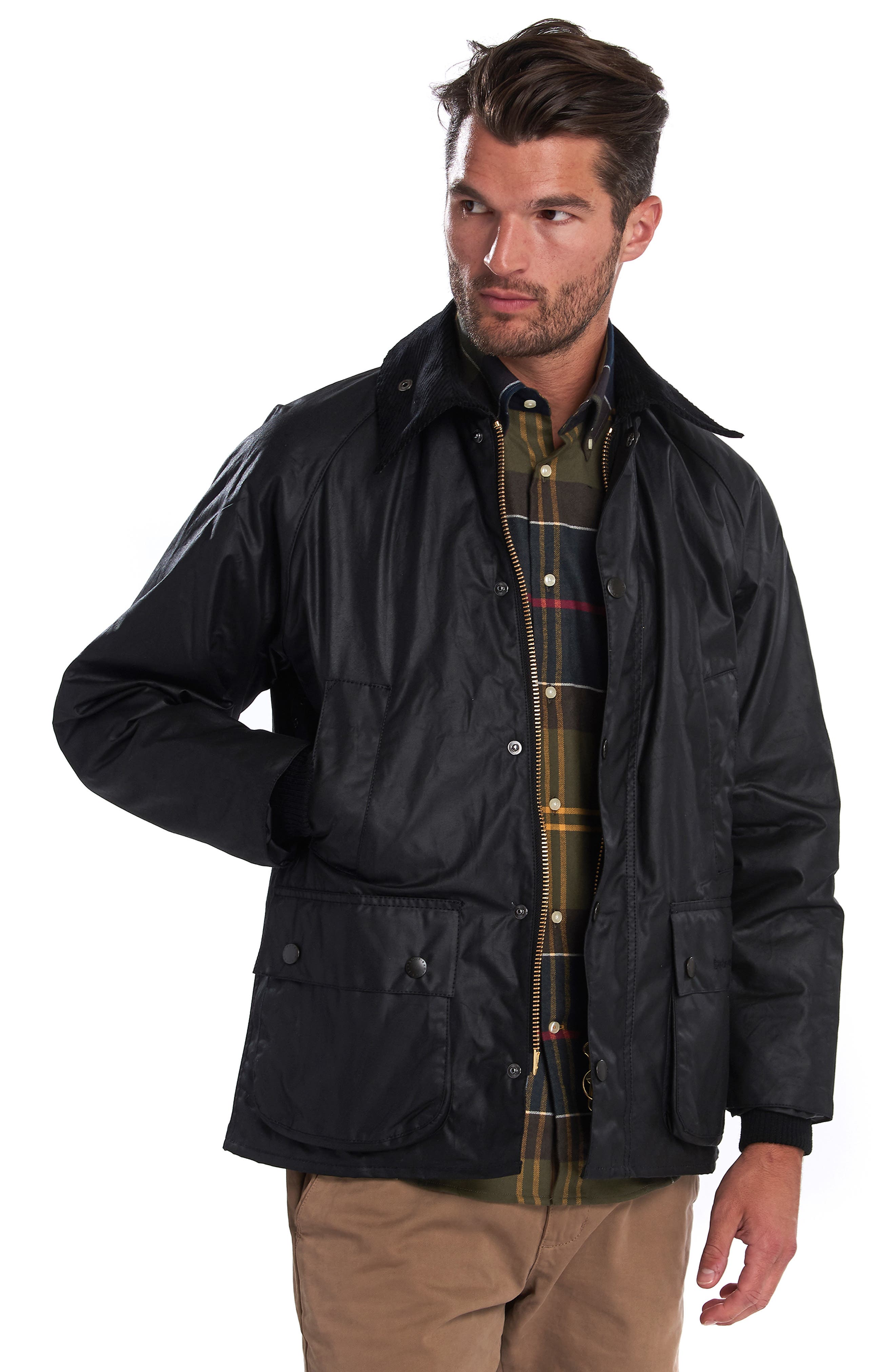 Barbour Barbour 24ss BEDALE WAXED COTTON40 Bedale Wax Jacket Navy 