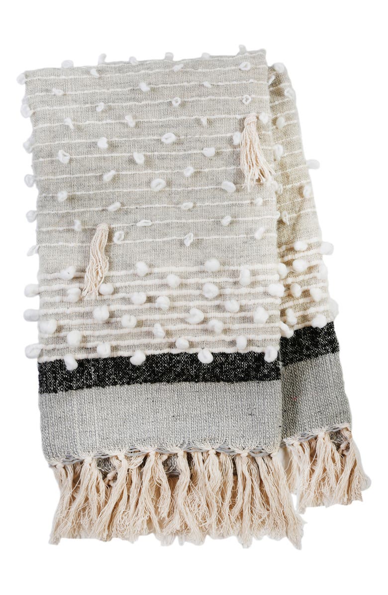 Pom Pom at Home Ziggy Woven Throw Blanket, Main, color, 