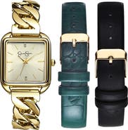 Jessica Simpson Siicone Watch Change Strap Set
