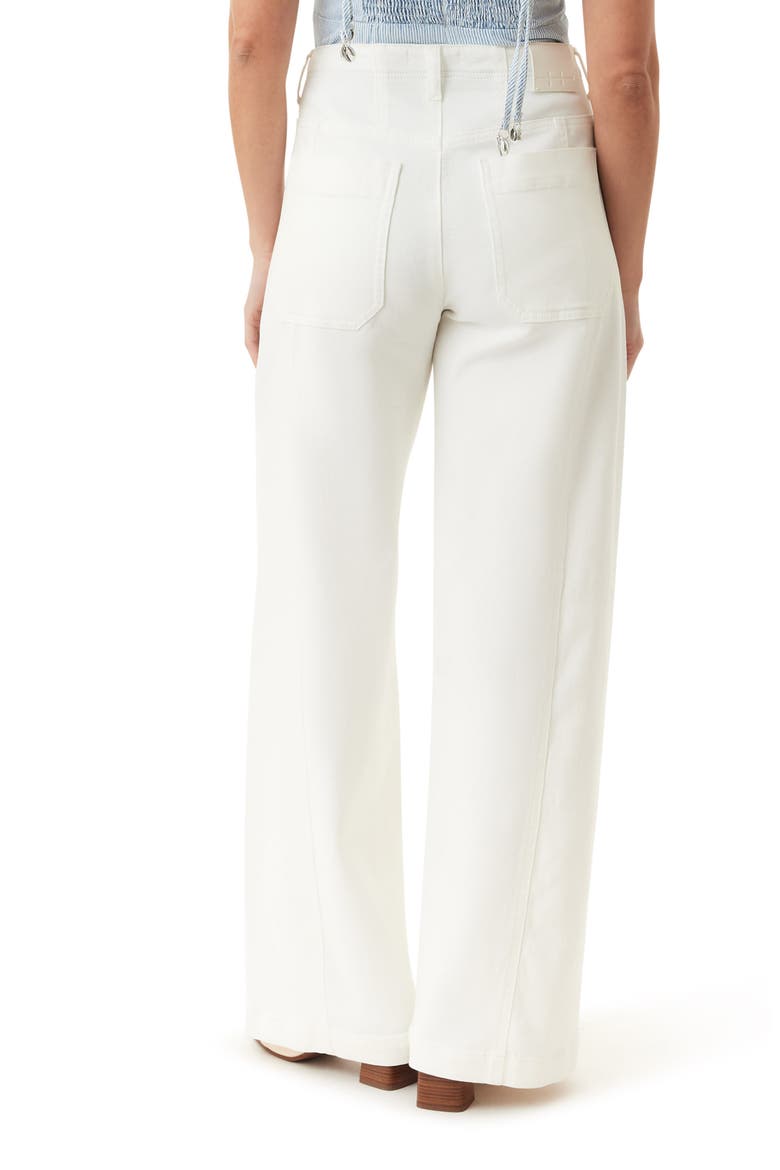 Aiden Relaxed Barrel Leg Jeans, Alternate, color, WHITE