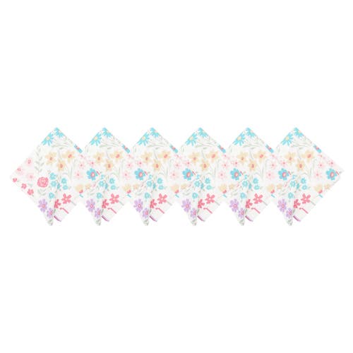 C & F Home C&f Home Bunnies & Blooms Napkin Set Of 6 In Blue