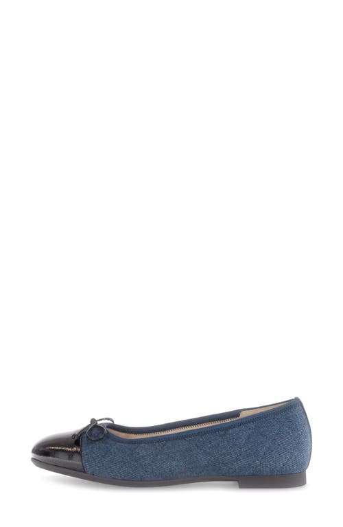 Gabor 62.612 Ballet Flat In Blue