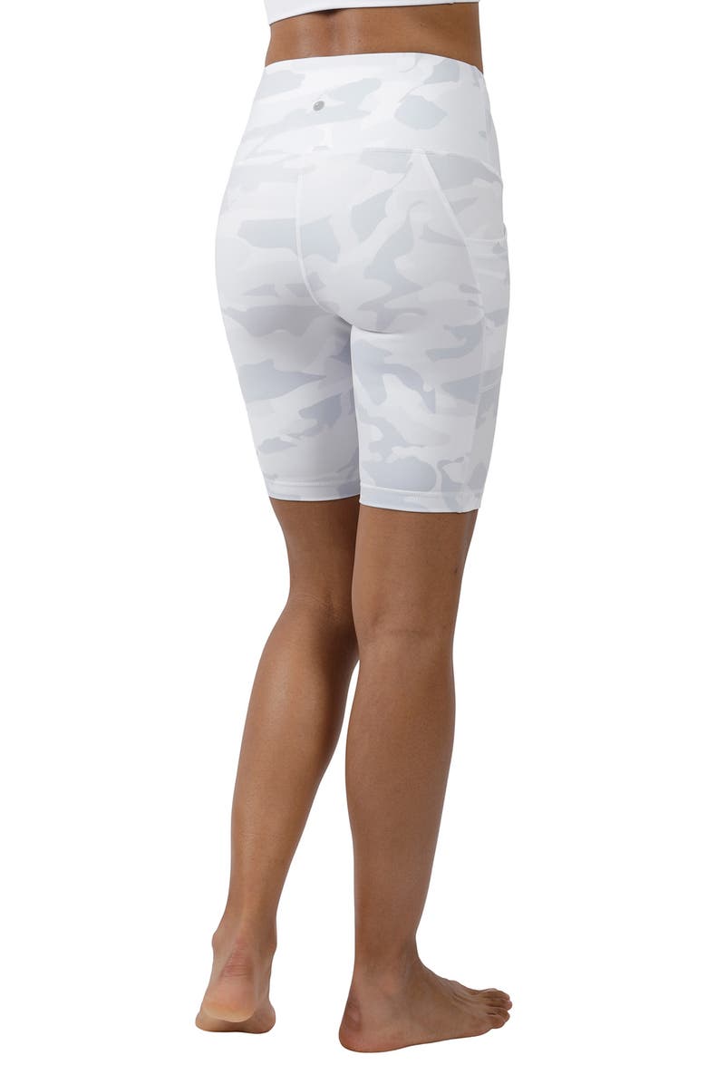 YOGALICIOUS Lux Camo High Rise Bike Shorts, Alternate, color, 
