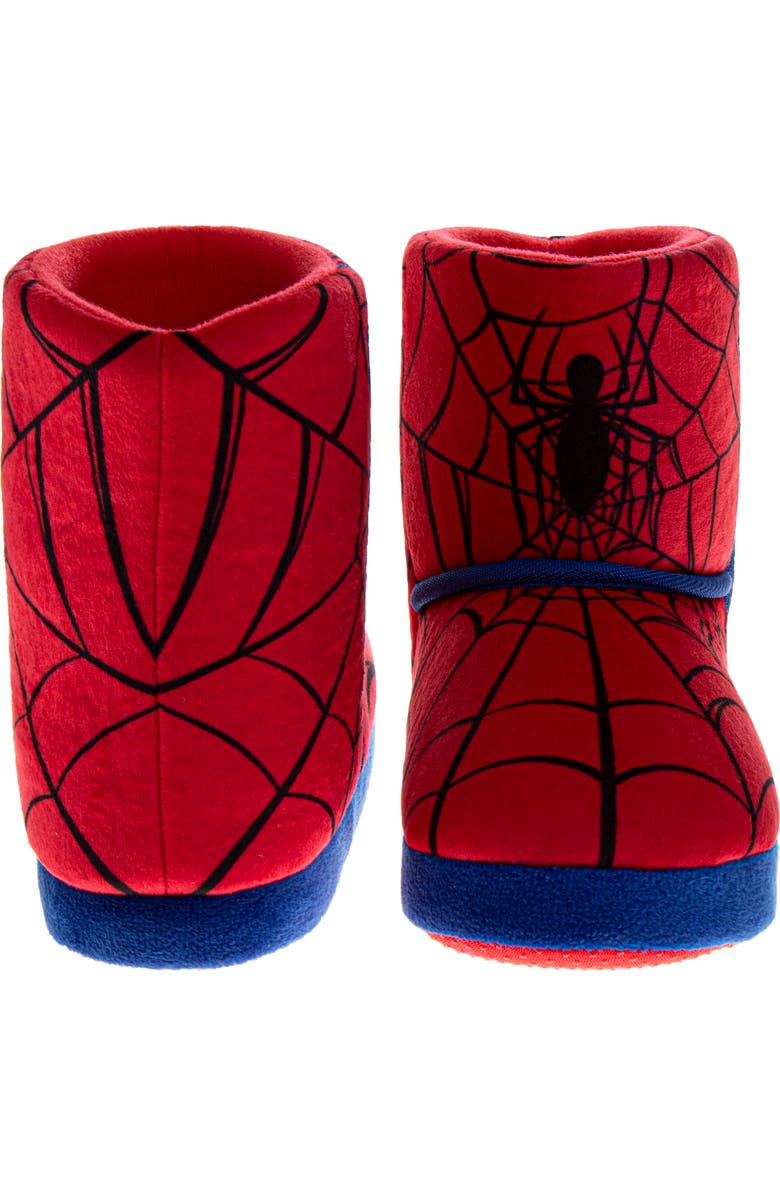 Spider-Man Spiderman Slipper, Alternate, color, Red/Blue