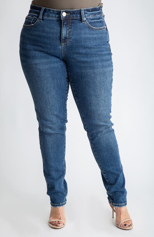 SLINK JEANS SLINK JEANS MID RISE ANKLE BOYFRIEND JEANS 