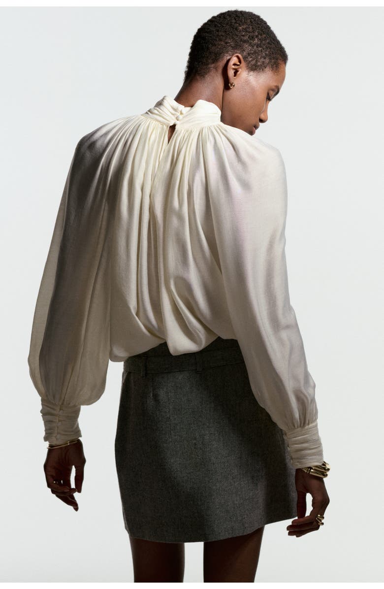 H&M Belted Mini Skirt, Alternate, color, 