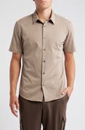 Theory Irving Short Sleeve Button-Up Shirt