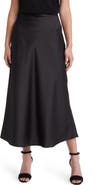 BOSS Vinarea Satin Midi Skirt