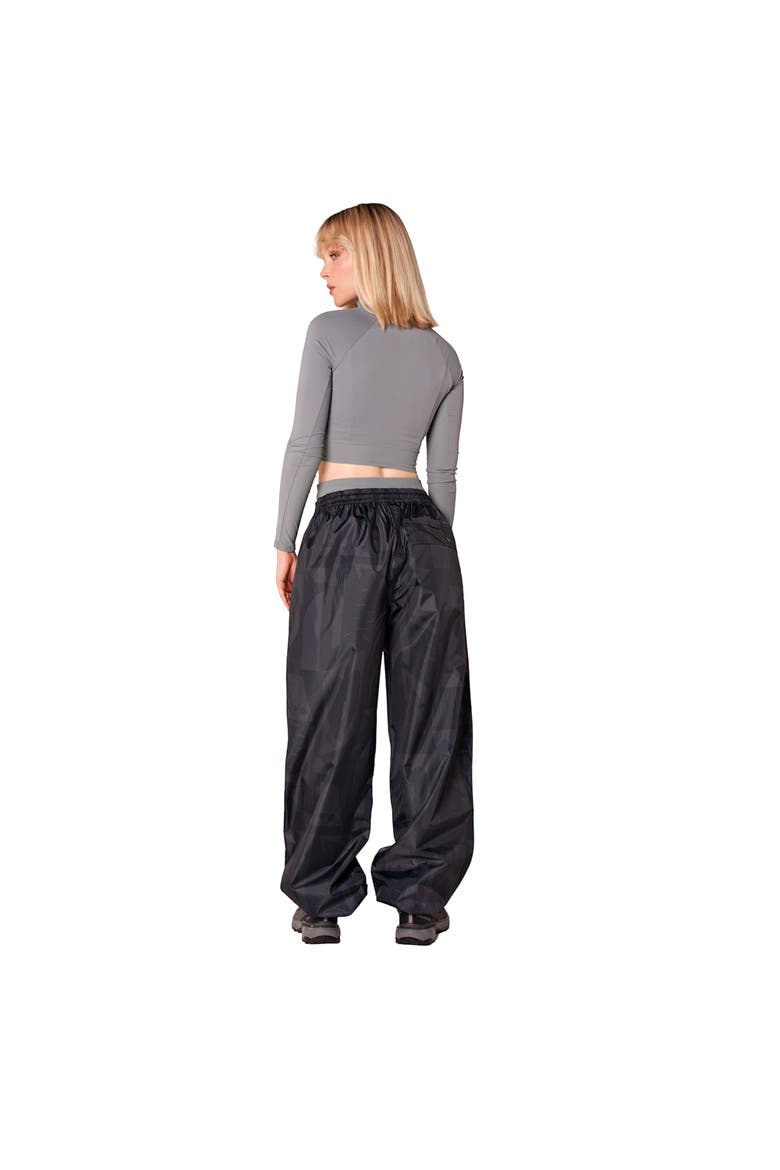 Rain Pants Back To Art, Alternate, color, Black
