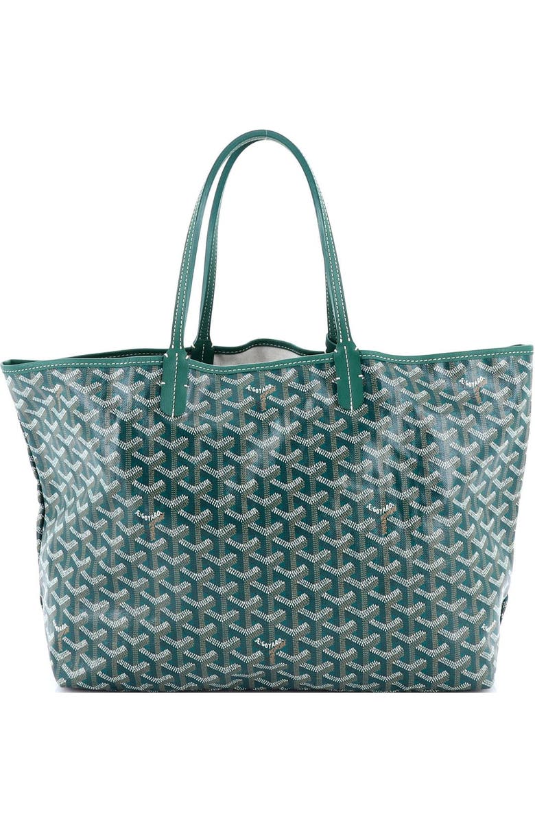 Pre-Owned Goyard Saint Louis Tote Coated Canvas PM, Alternate, color, Green