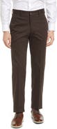 Berle Charleston Khakis Flat Front Stretch Sateen Pants