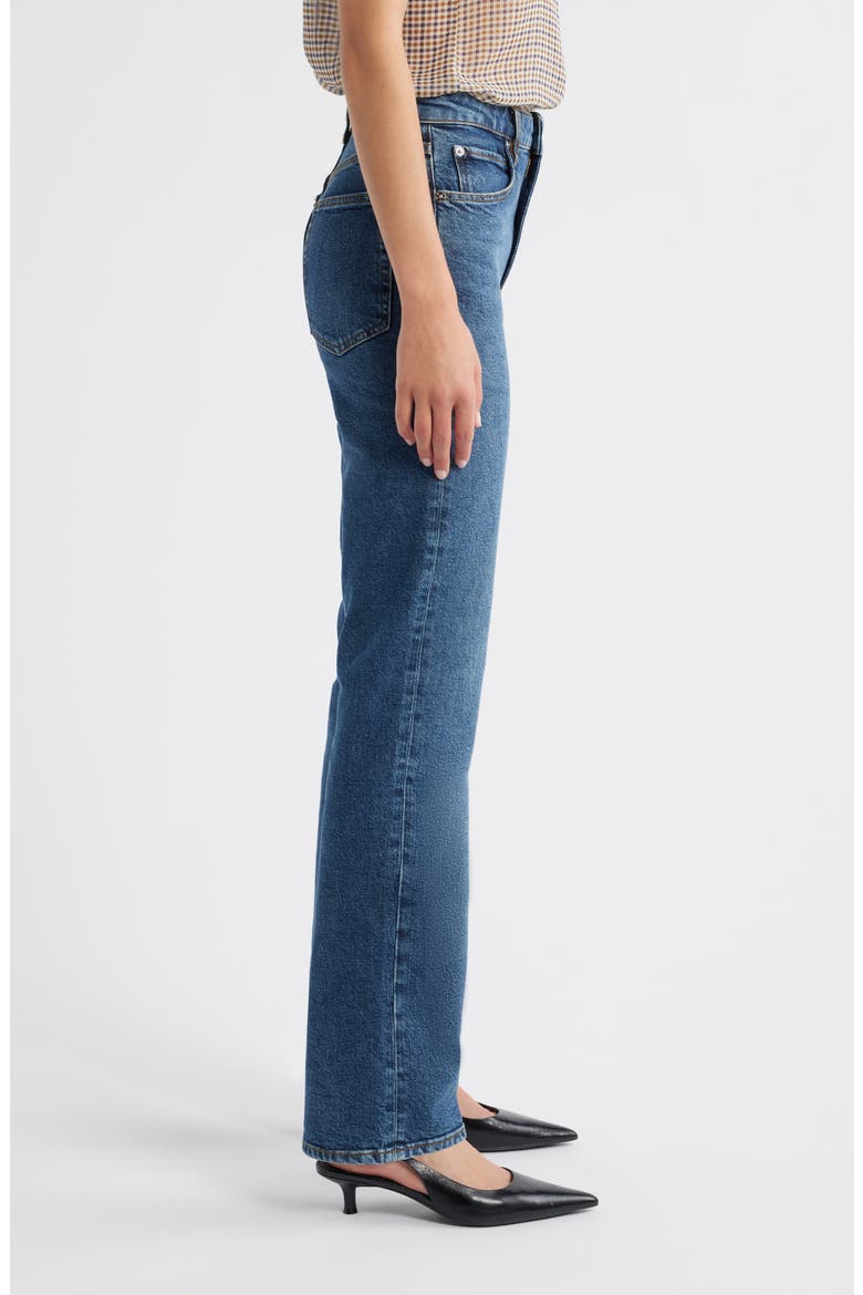 The Ruler High Waist Straight Leg Jeans, Alternate, color, ARCHIE