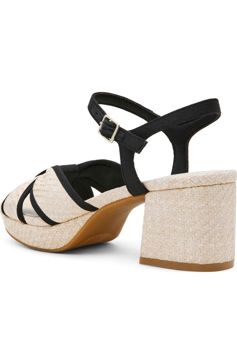 Anne Klein Pileni Ankle Strap Platform Sandal, Alternate, color,