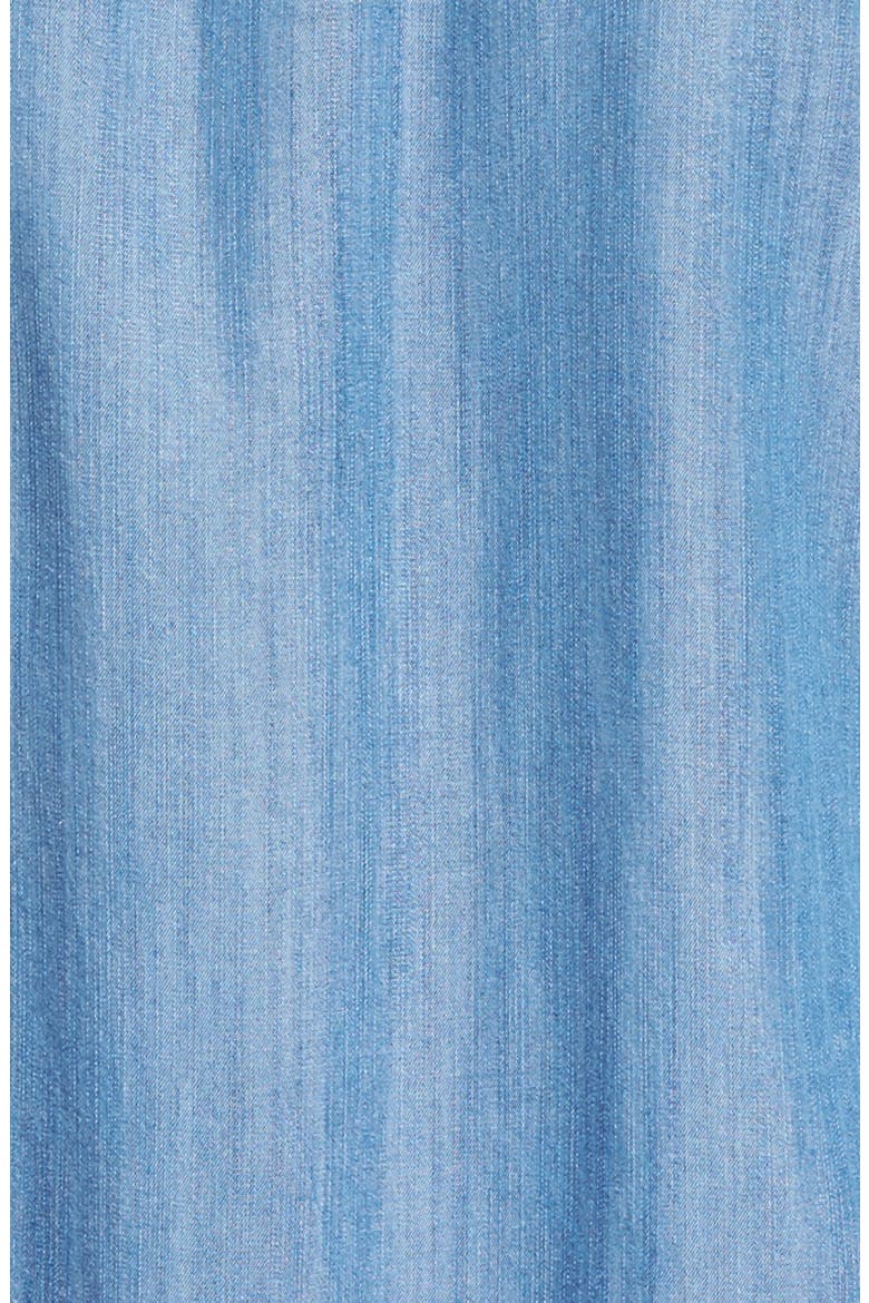 Embroidered Off the Shoulder Top, Alternate, color, BLUE BUTTERFLY