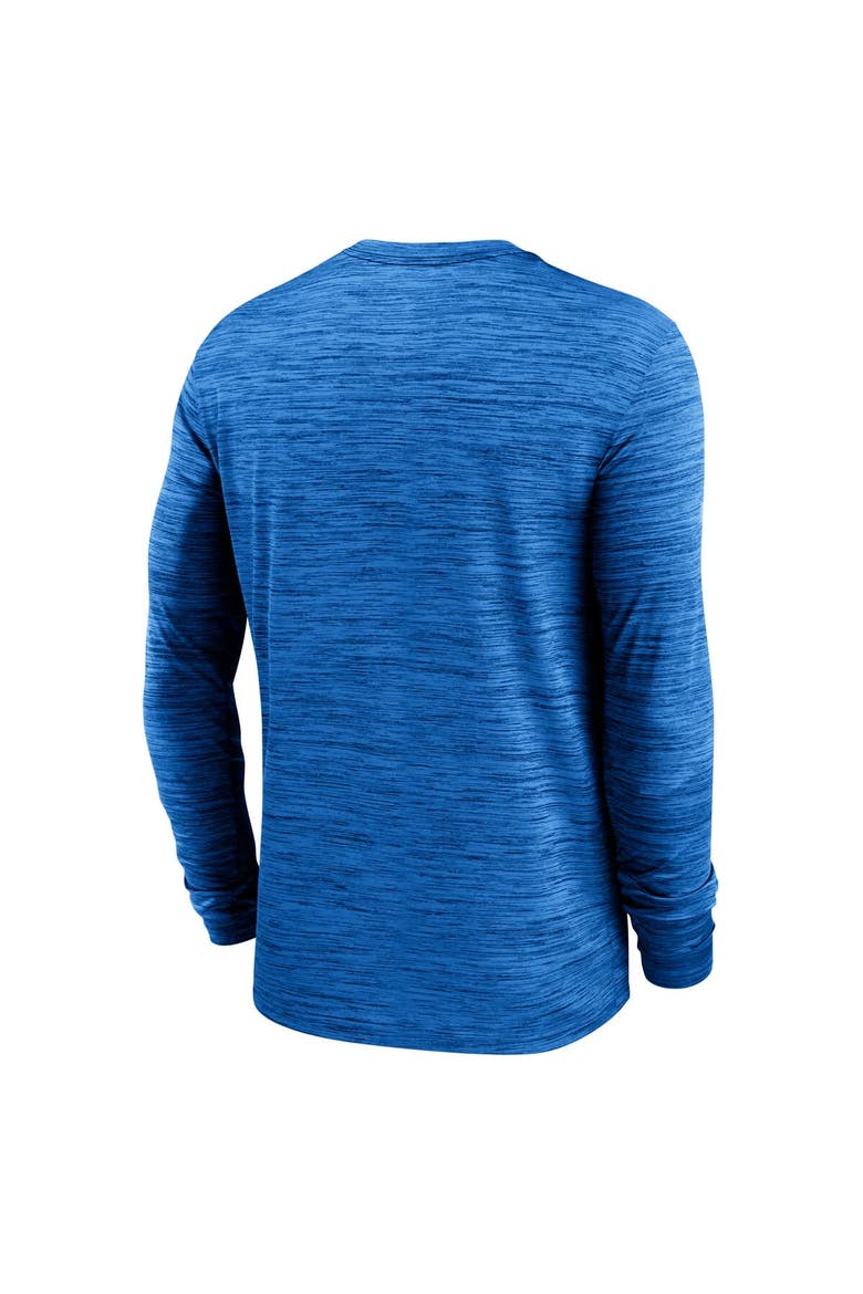 Men's Jordan Brand Blue UCLA Bruins 2025 Sideline Velocity Performance Long Sleeve T-Shirt, Alternate, color, Blue