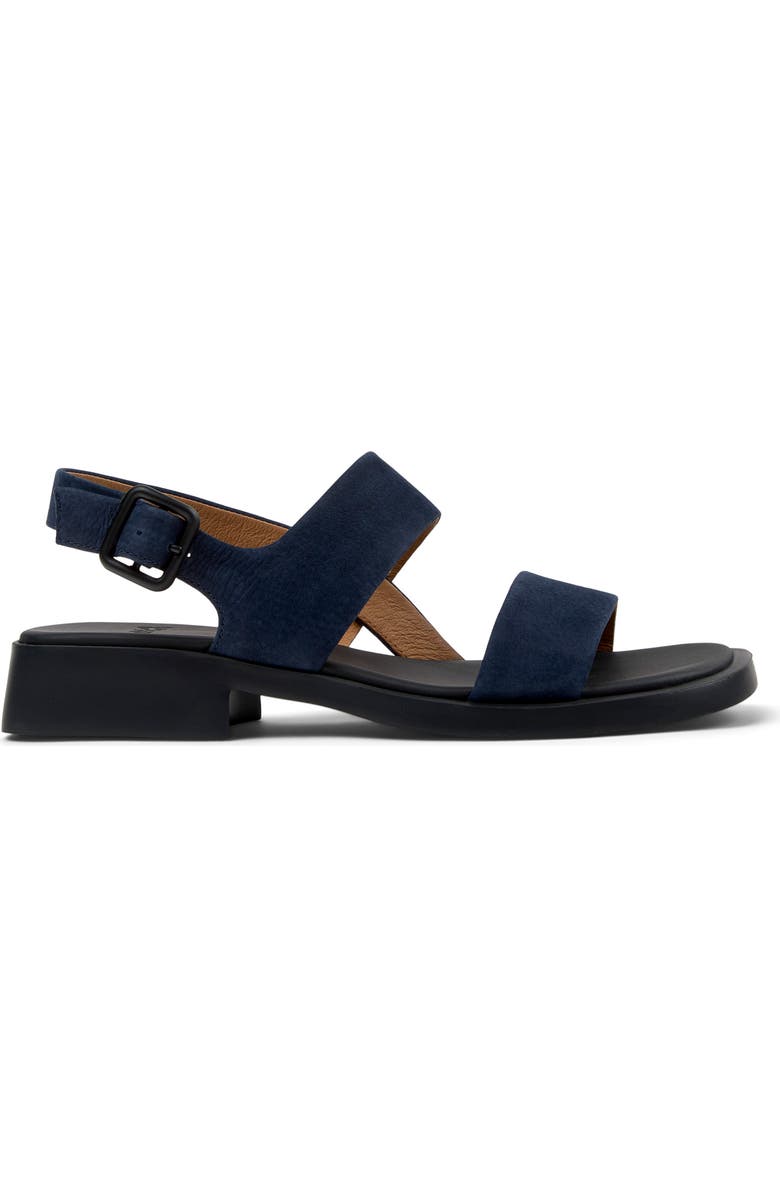 Camper Dana 2-Strap Sandal, Alternate, color, Dark Blue