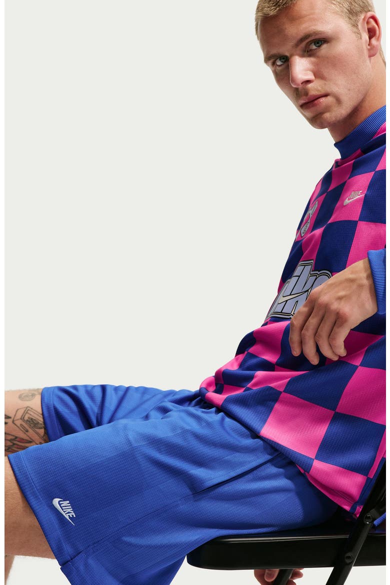 Club Flow Drawstring Shorts, Alternate, color, GAME ROYAL/ HYDROGEN BLUE
