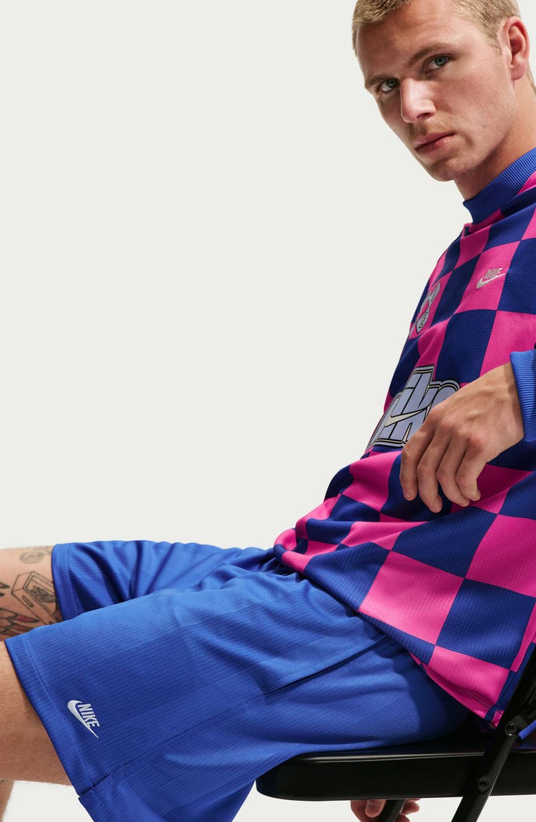 Nike Club Flow Drawstring Shorts, Alternate, color, Game Royal/ Hydrogen Blue