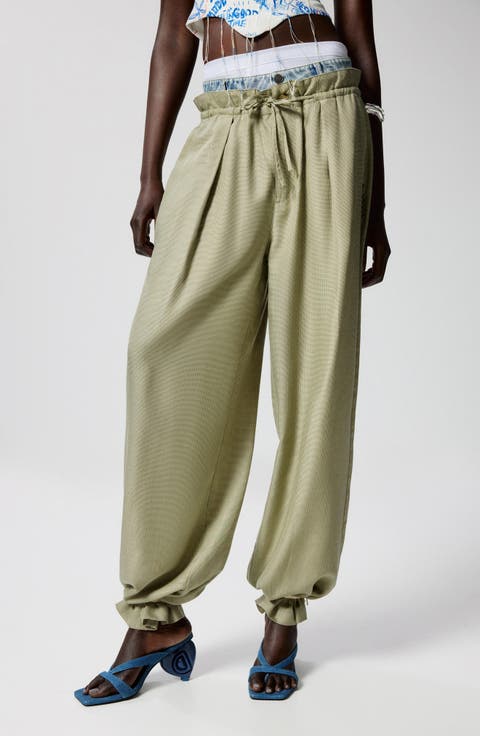 Paperbag Waist Pants