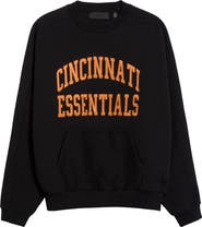 Fear of God Essentials Cincinnati Bengals 90s Relaxed Crewneck Sweatshirt
