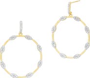 FREIDA ROTHMAN Circle Drop Earrings