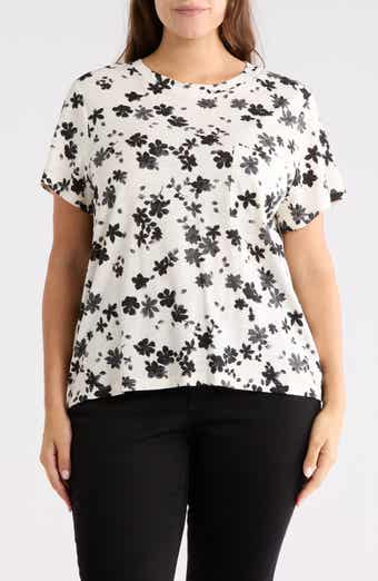 Cotton Blend Pocket T-Shirt