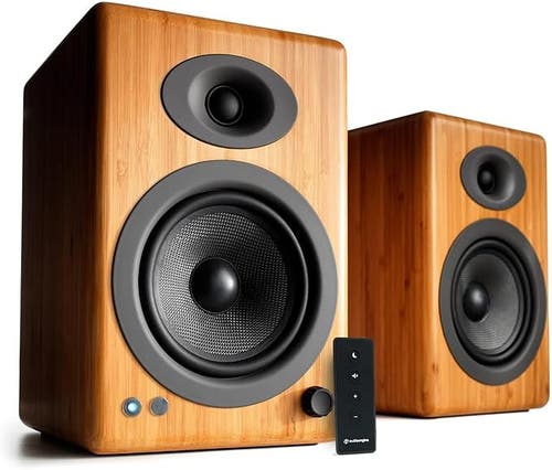 Audioengine A5+ Home Music System w/ Bluetooth aptX-HD in Bamboo  product