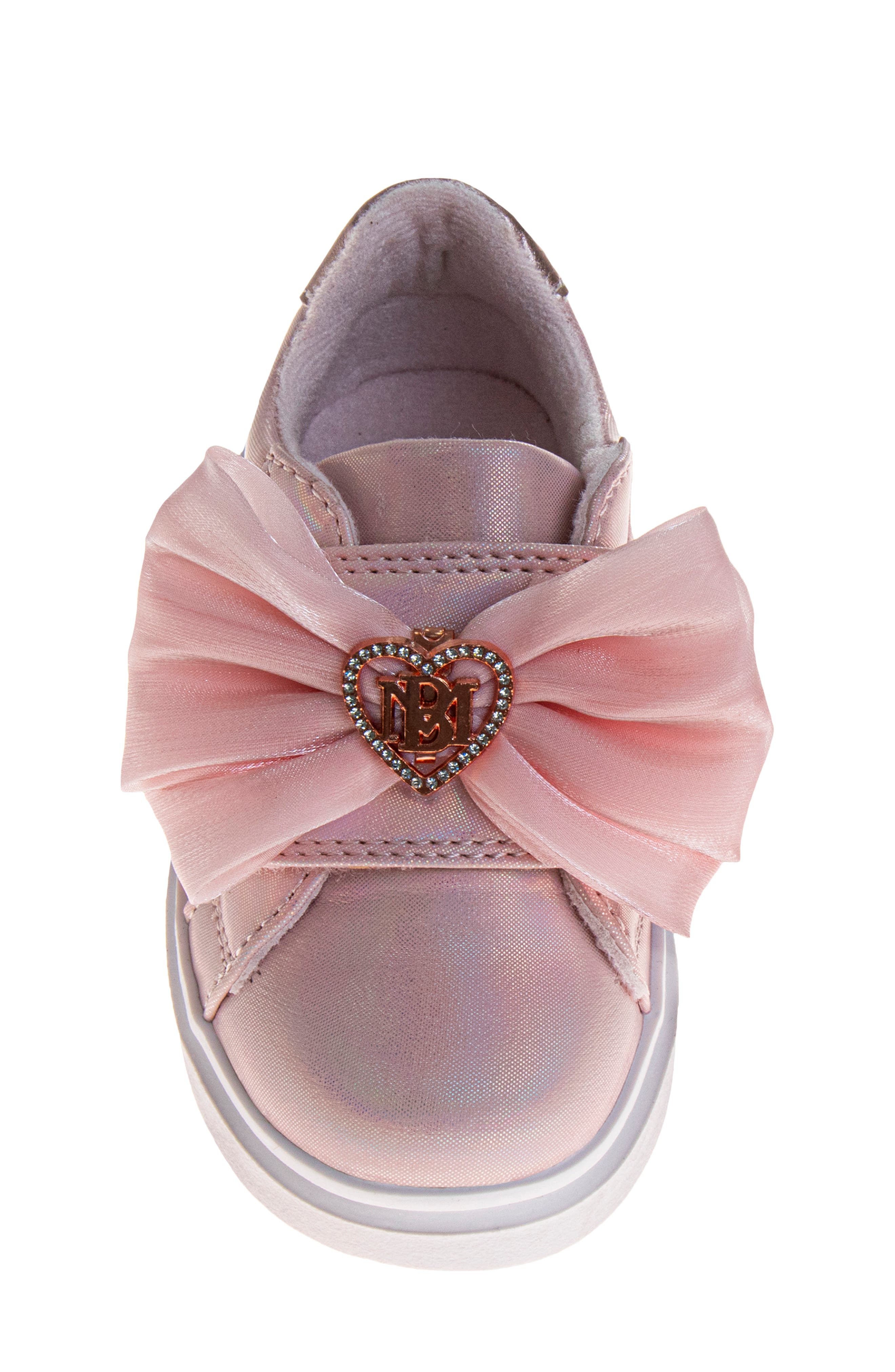 Badgley Mischka Collection Kids' Kensie Sneaker, Alternate, color, Pink