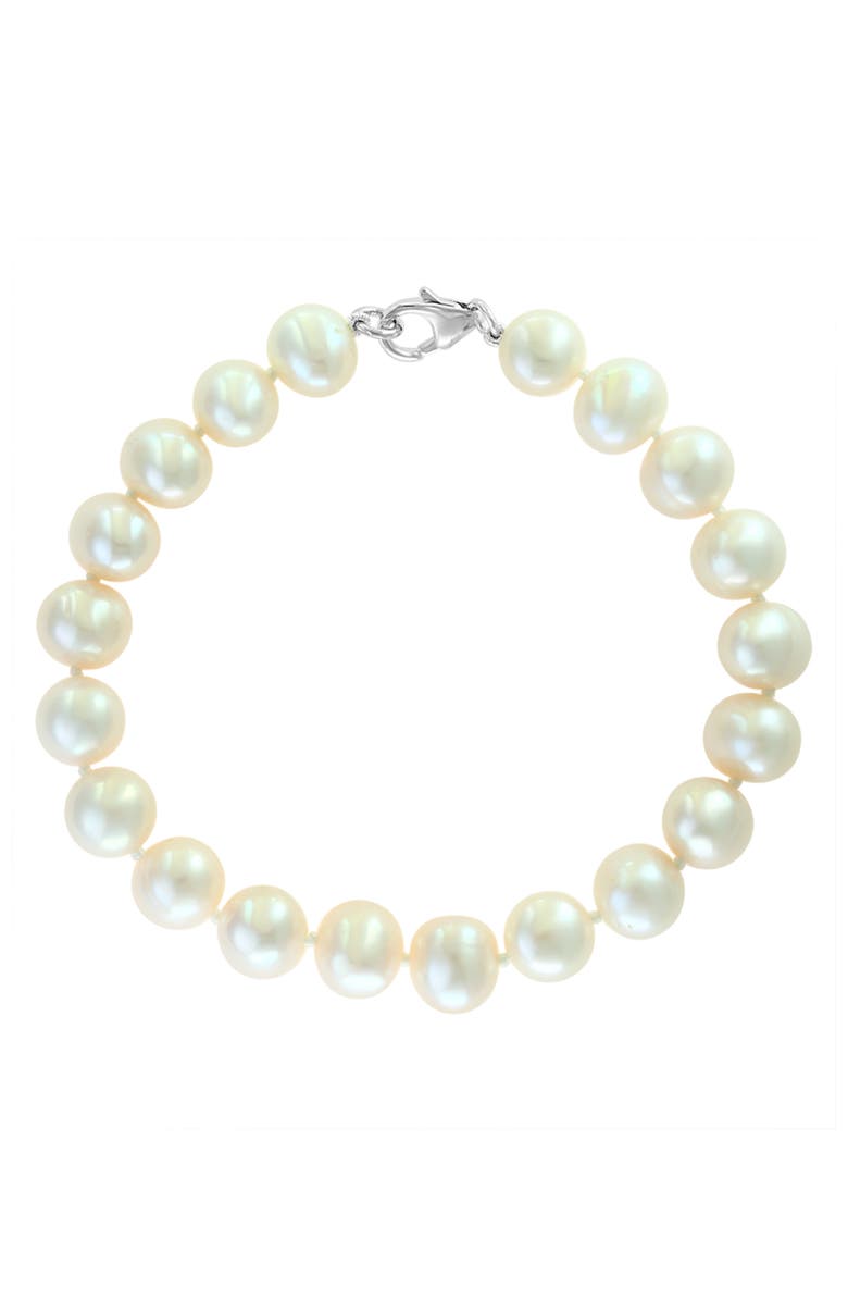 EFFY Three-Piece Freshwater Pearl Necklace, Bracelet and Earrings Set, Alternate, color, White