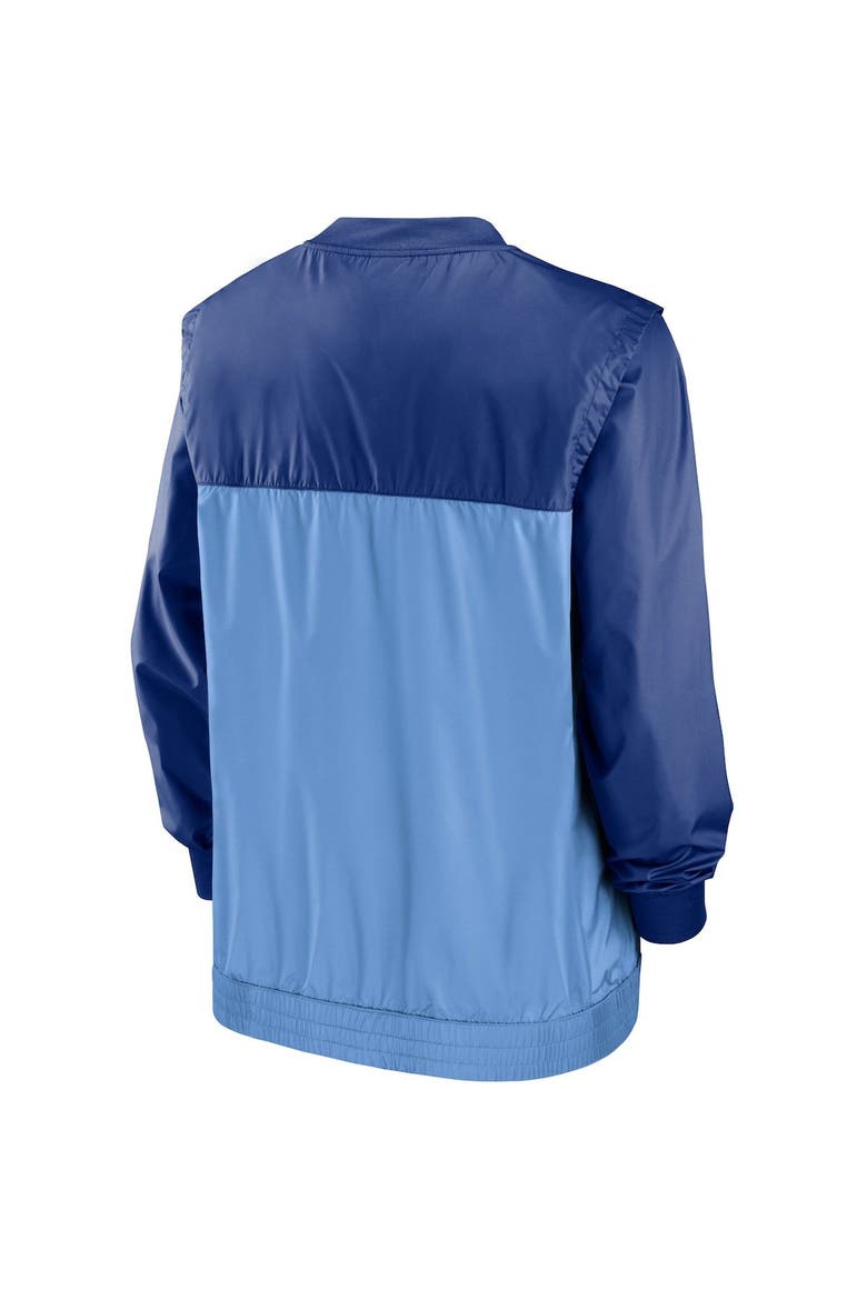Men's Nike Royal/Light Blue Montreal Expos Cooperstown Collection V-Neck Pullover Windbreaker, Alternate, color, Royal