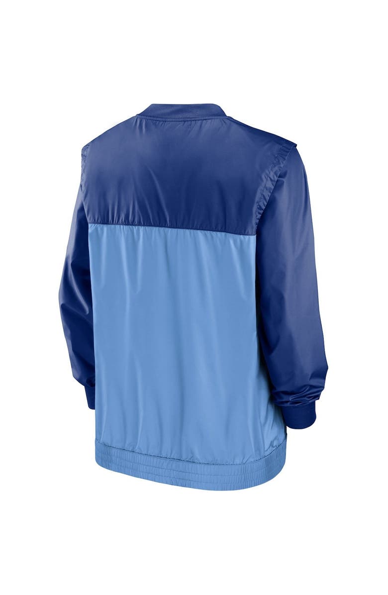 Nike Men's Nike Royal/Light Blue Montreal Expos Cooperstown Collection V-Neck Pullover Windbreaker, Alternate, color, Royal