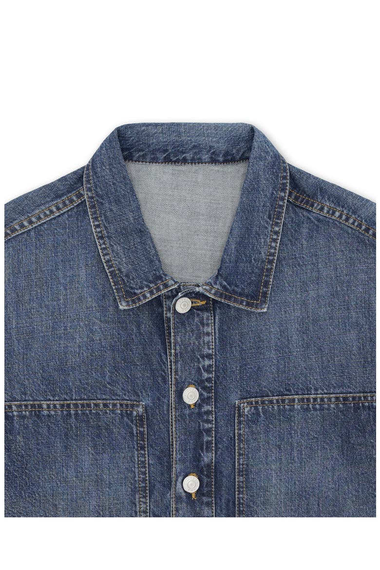 Fuegodress Custom Wash Denim Dress, Alternate, color, D360