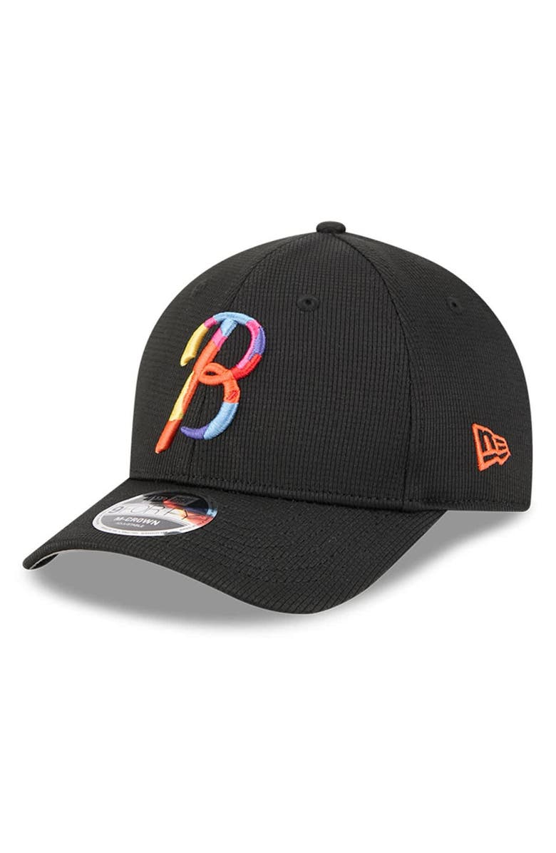New Era Men's New Era Black Baltimore Orioles City Connect Batting Practice 9FORTY M-Crown Adjustable Hat, Main, color, Black