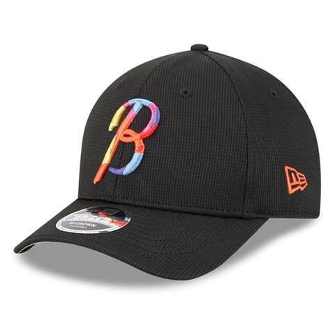 Men's New Era Black Baltimore Orioles City Connect Batting Practice 9FORTY M-Crown Adjustable Hat