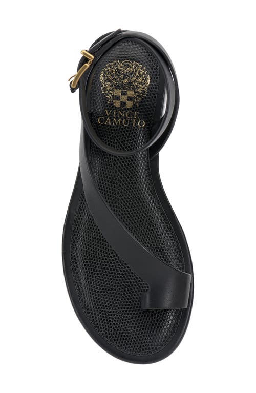 Vince Camuto Liba Ankle Strap Sandal In Black