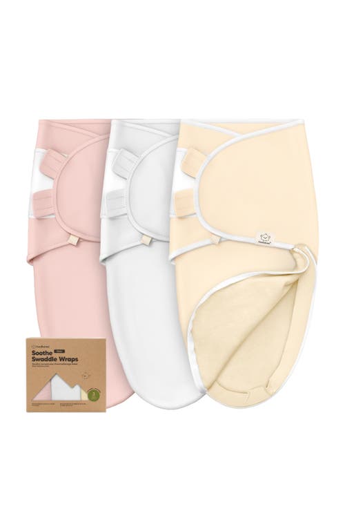 KeaBabies 3-Pack Soothe Zippy Swaddle Wrap in Daffodil 