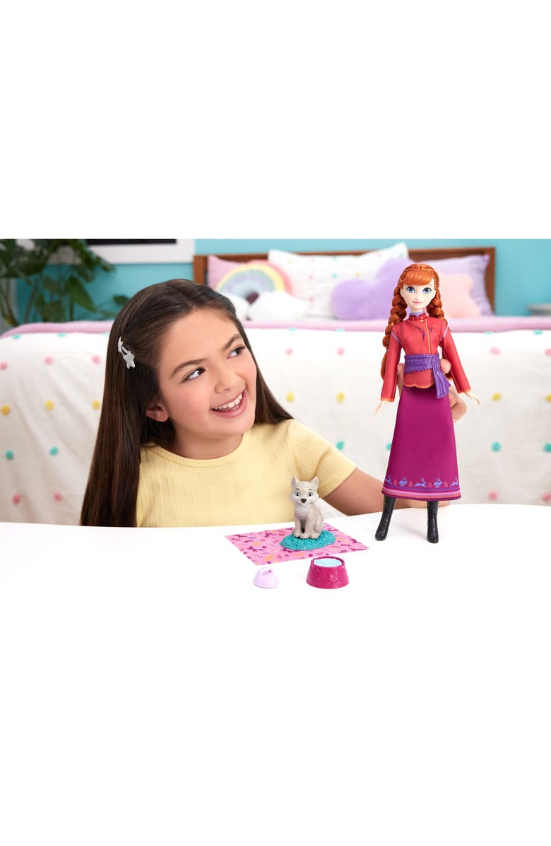 Disney Frozen Anna & Wolf Club Set, Alternate, color, Purple Multi