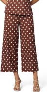 Joe's The Mariel Linen & Cotton Crop Wide Leg Pants